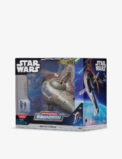 STAR WARS Micro Galaxy Squadron Boba Fett's Starship Playset