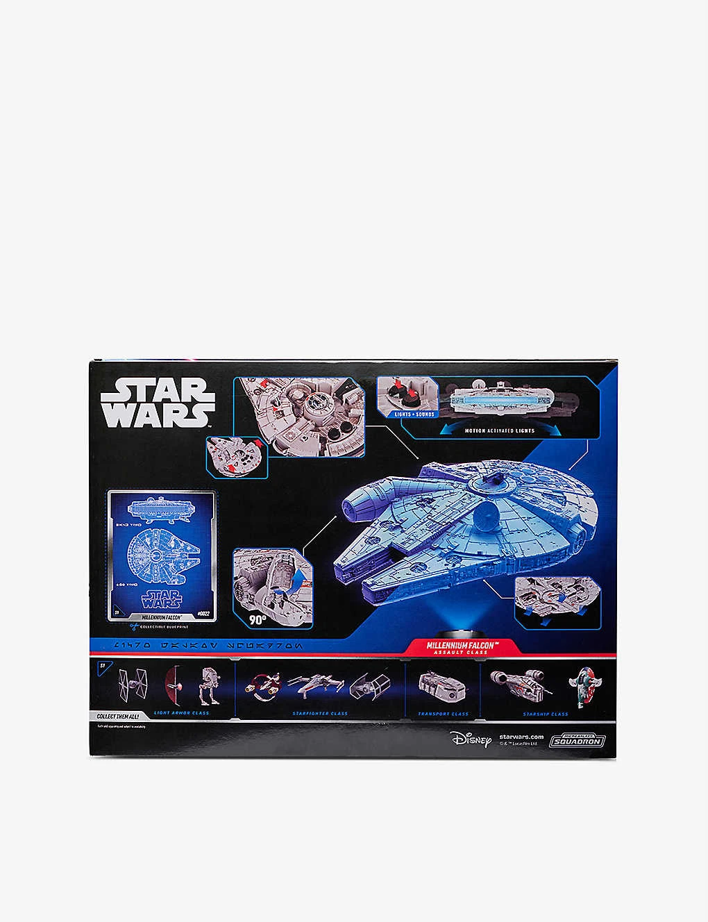 STAR WARS Micro Galaxy Squadron Millennium Falcon Assault Class Playset - Image 6
