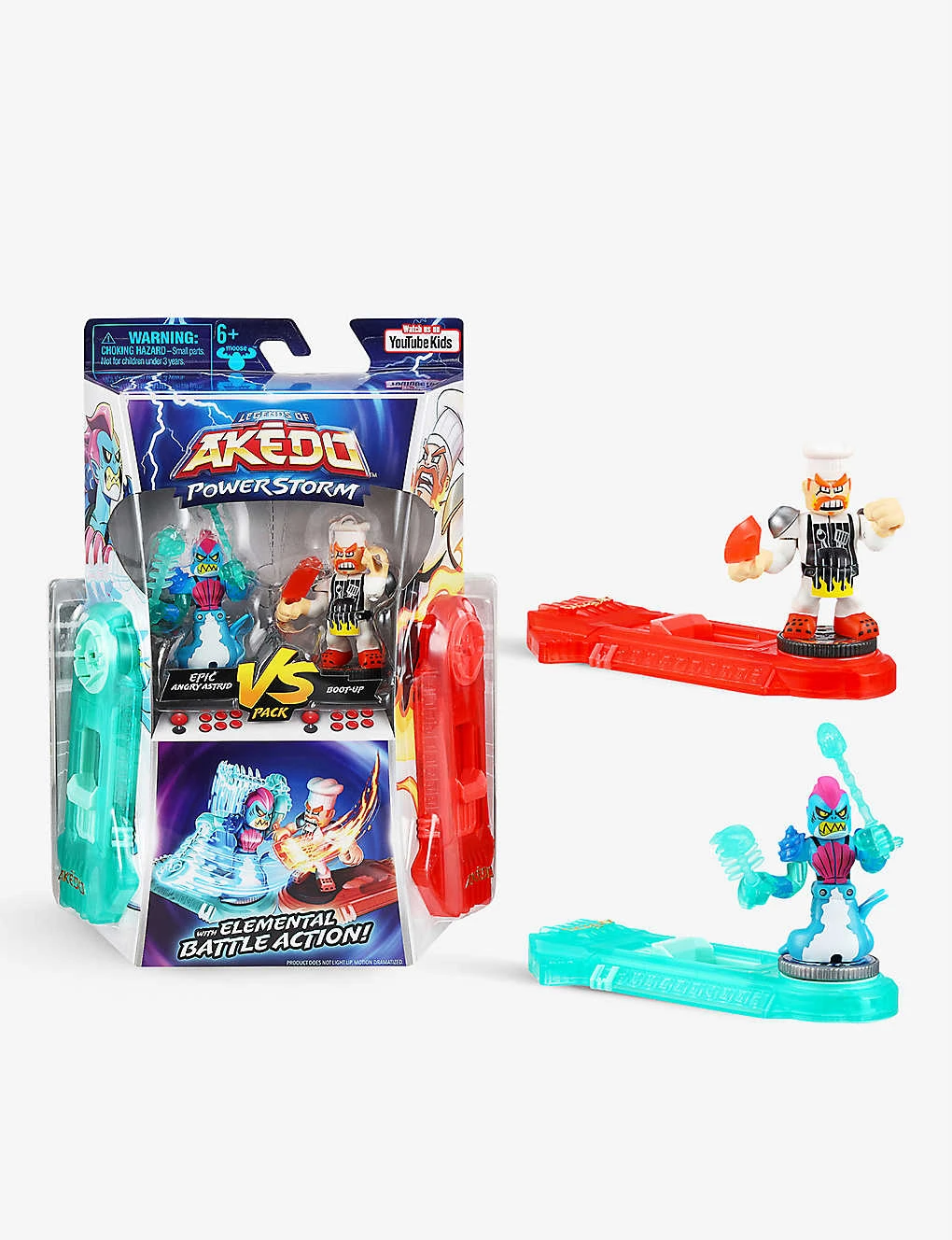 Akedo Ultimate Arcade Warriors Series 3 Epic Briny Vs Bun Burner Pack - Image 2