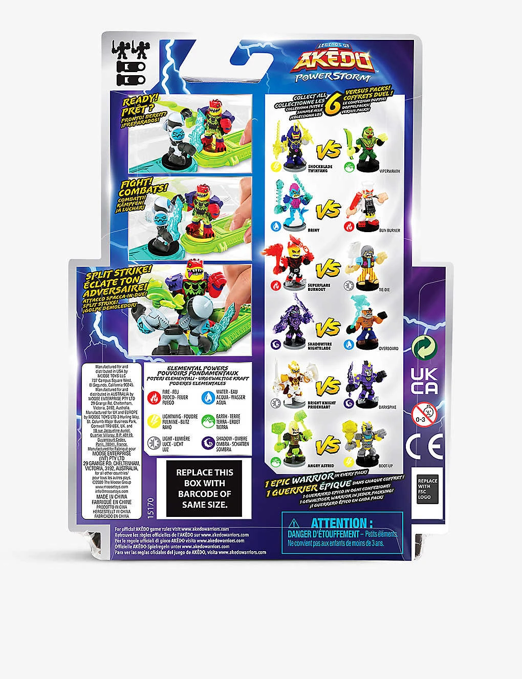 Akedo Ultimate Arcade Warriors Series 3 Epic Briny Vs Bun Burner Pack - Image 5