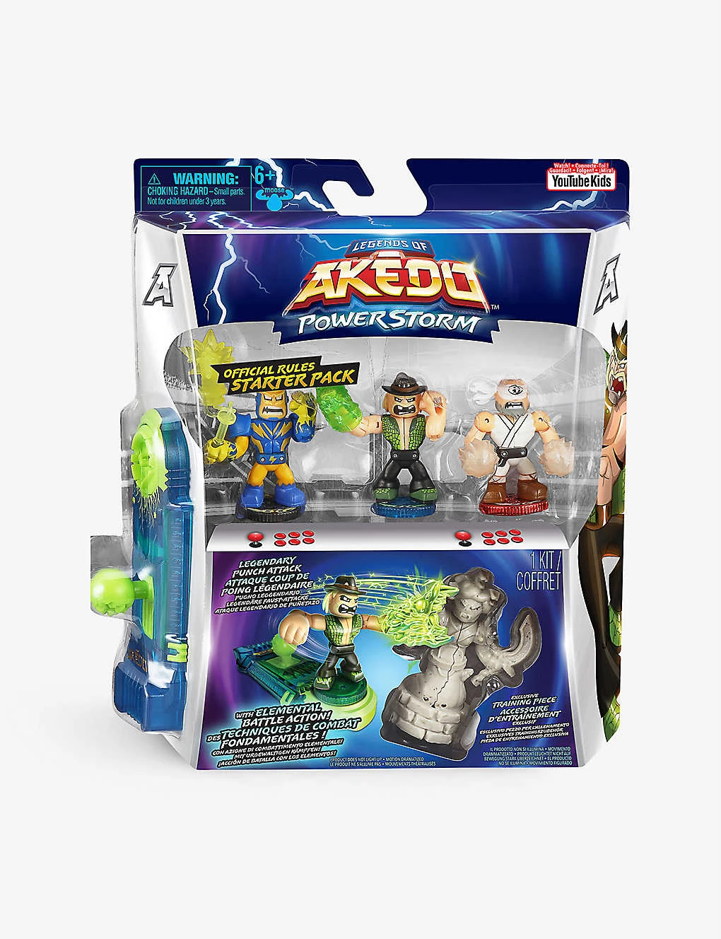 Akedo Power Storm Series 3 Legendary Punch Attack Starter Pack