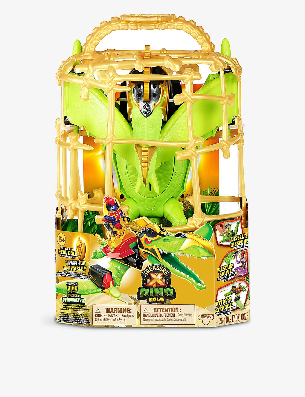 Treasure X Dino Gold Pterodactyl Dino Dissection Playset