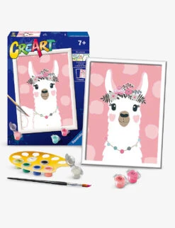 No Drama Llama Paint By Numbers Activity Kit