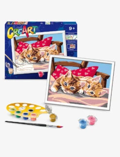 Cats Paint By Numbers Activity Kit
