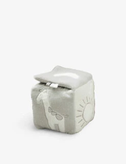 Interactive Sensory Animal Recycled-woven Soft Toy 15cm