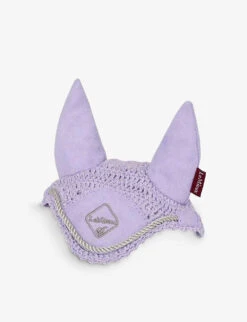 Lemieux Toy Pony Brand-tag Crochet Fly Hood