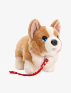 Corgi On A Lead Soft Toy 30cm