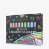 Silver Rainbow Markers Set Of 24