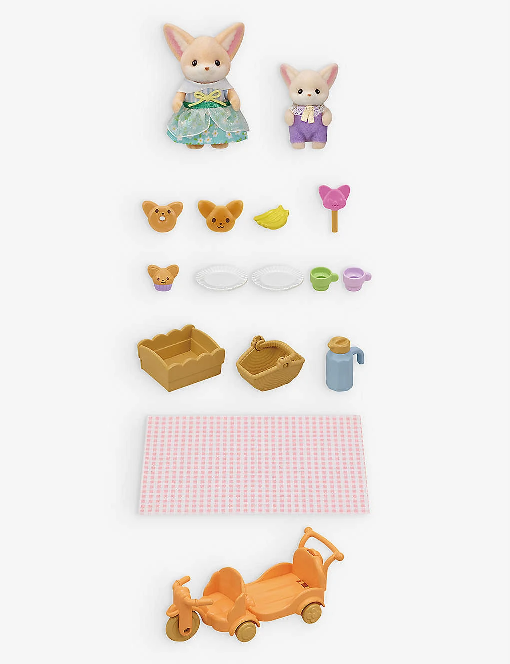 Sylvanian Families Sunny Picnic Fennec Fox Sister Playset - Image 3