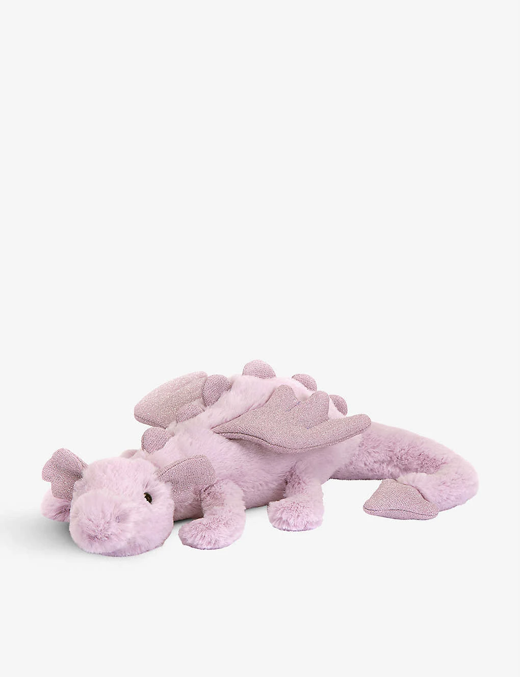 JELLYCAT Lavender Dragon Little Soft Toy 7cm
