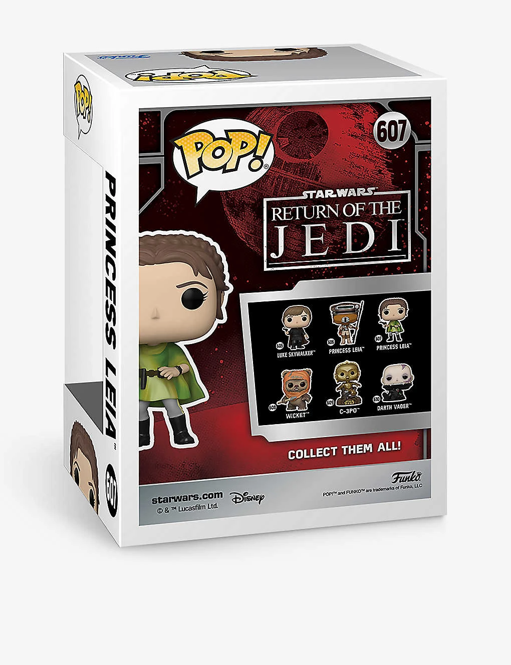 FUNKO Pop! Star Wars 40th Anniversary Of Return Of The Jedi Leia Vinyl Figure 15.9cm - Image 3