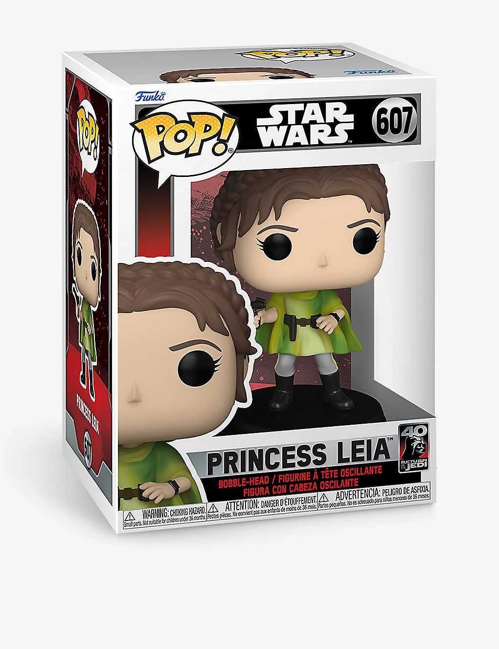 FUNKO Pop! Star Wars 40th Anniversary Of Return Of The Jedi Leia Vinyl Figure 15.9cm