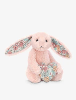 JELLYCAT Blossom Heart Blush Soft Bunny