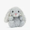 JELLYCAT Yummy Silver Bunny Soft Toy 15cm