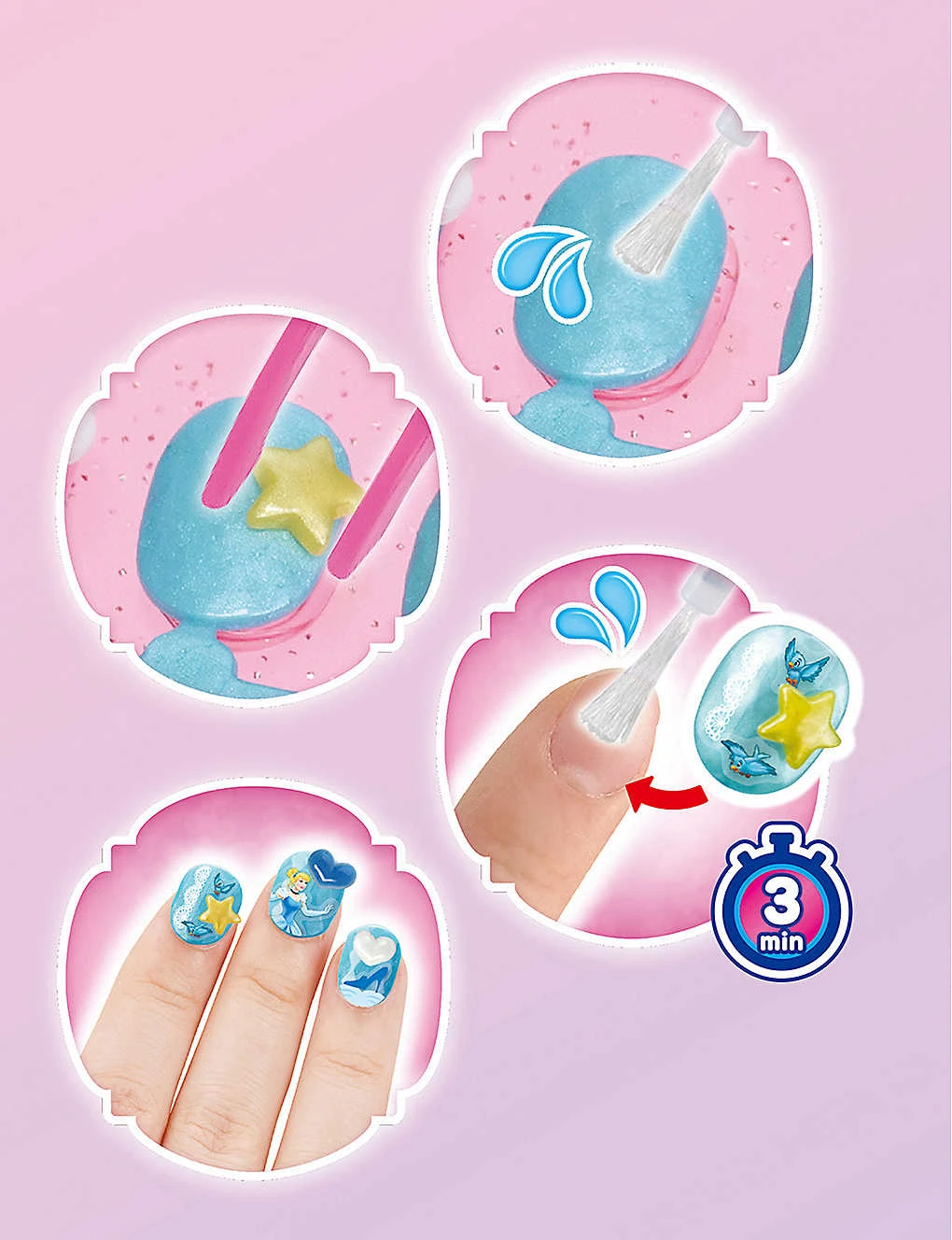 Aquabeads Nail Studio Disney Princess Set - Image 4