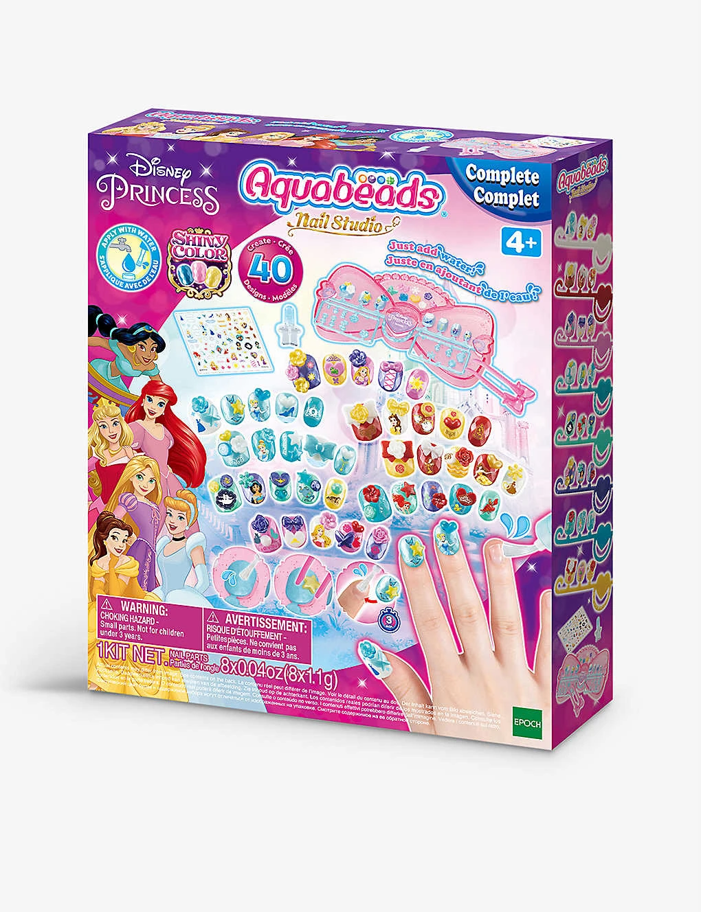 Aquabeads Nail Studio Disney Princess Set