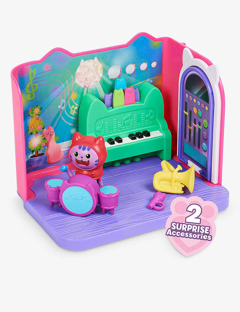 DJ Catnip's Groovy Music Room Playset - Image 2