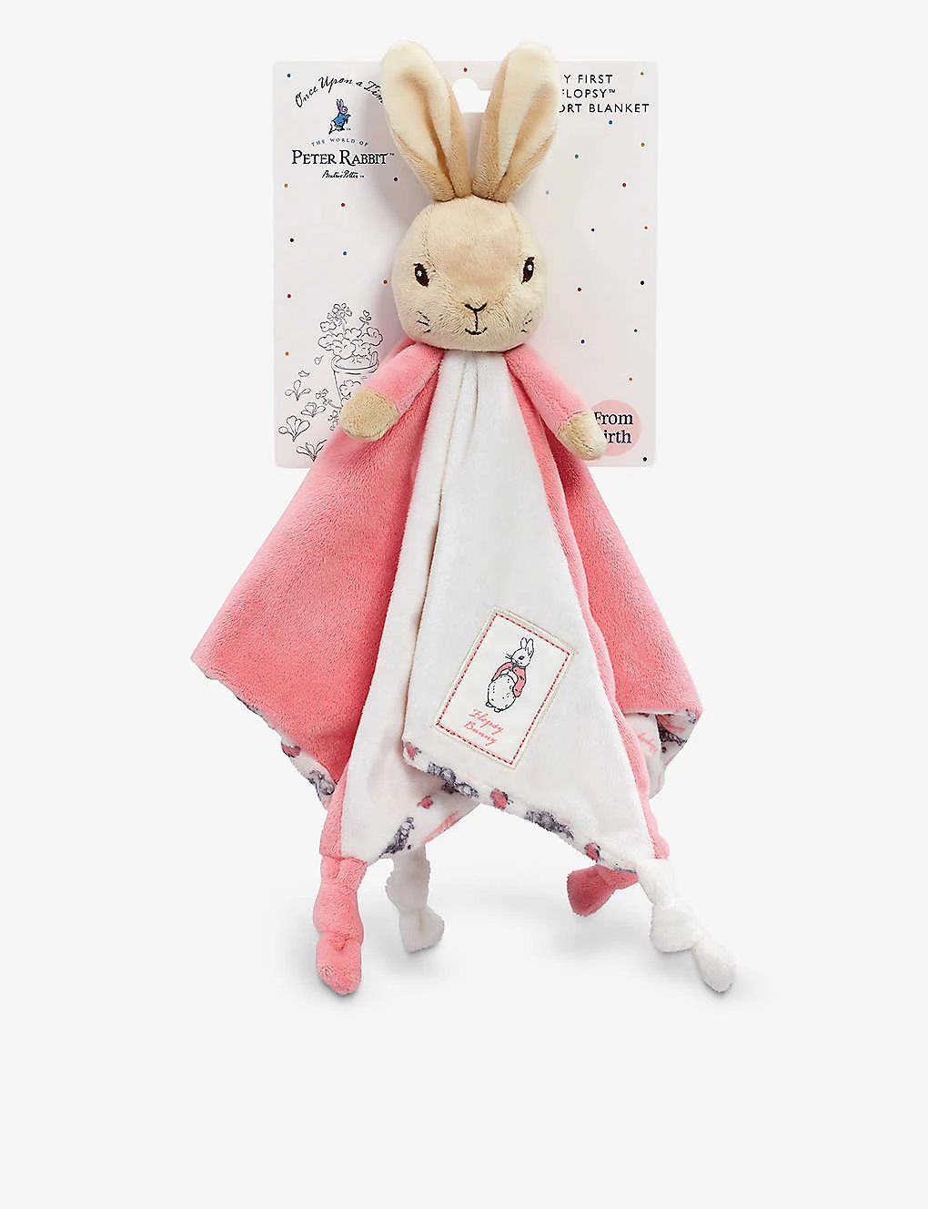 Peter Rabbit Flopsy Bunny Embroidered Soother Soft Toy 30cm