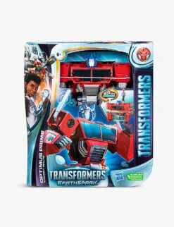 Transformers Earthspark Spinchanger Optimus Prime And Robby Malto Action Figure 20cm