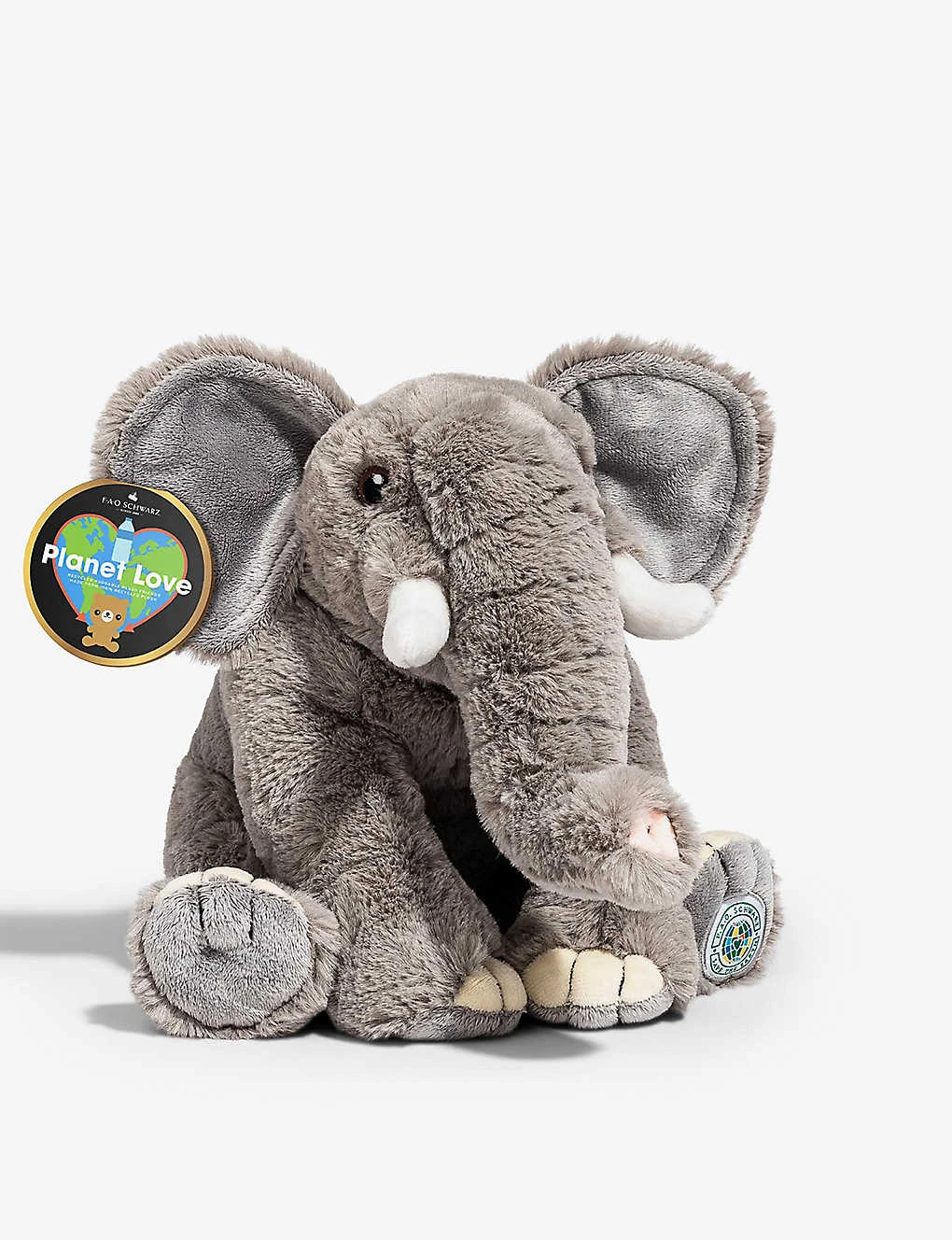 Sustainable Elephant Plush Toy 25cm