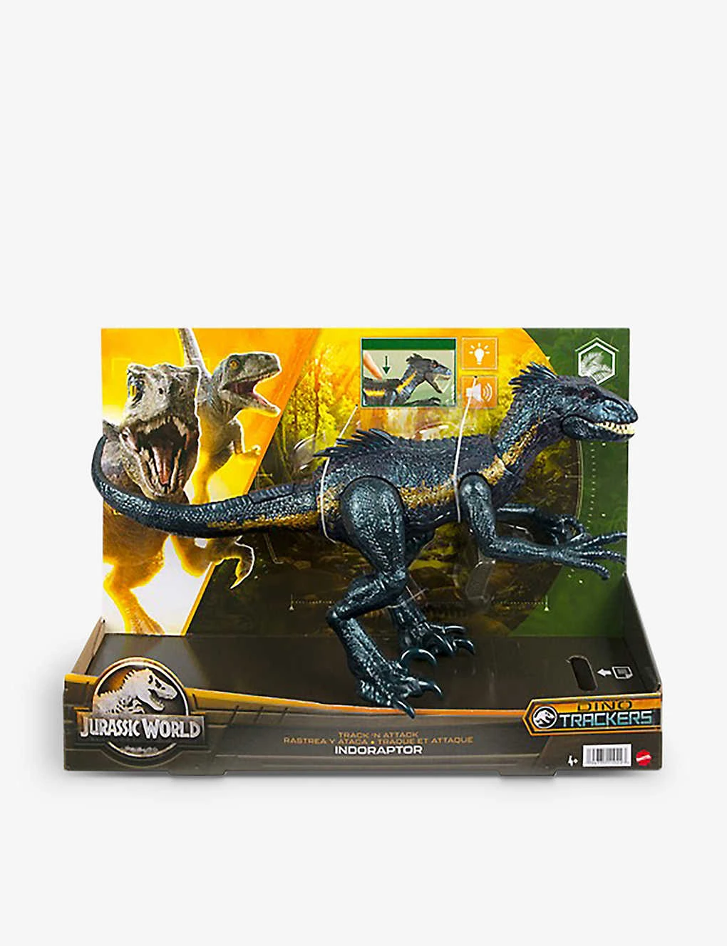 Jurassic World Track Attack Indoraptor Dinosaur Figure 25cm