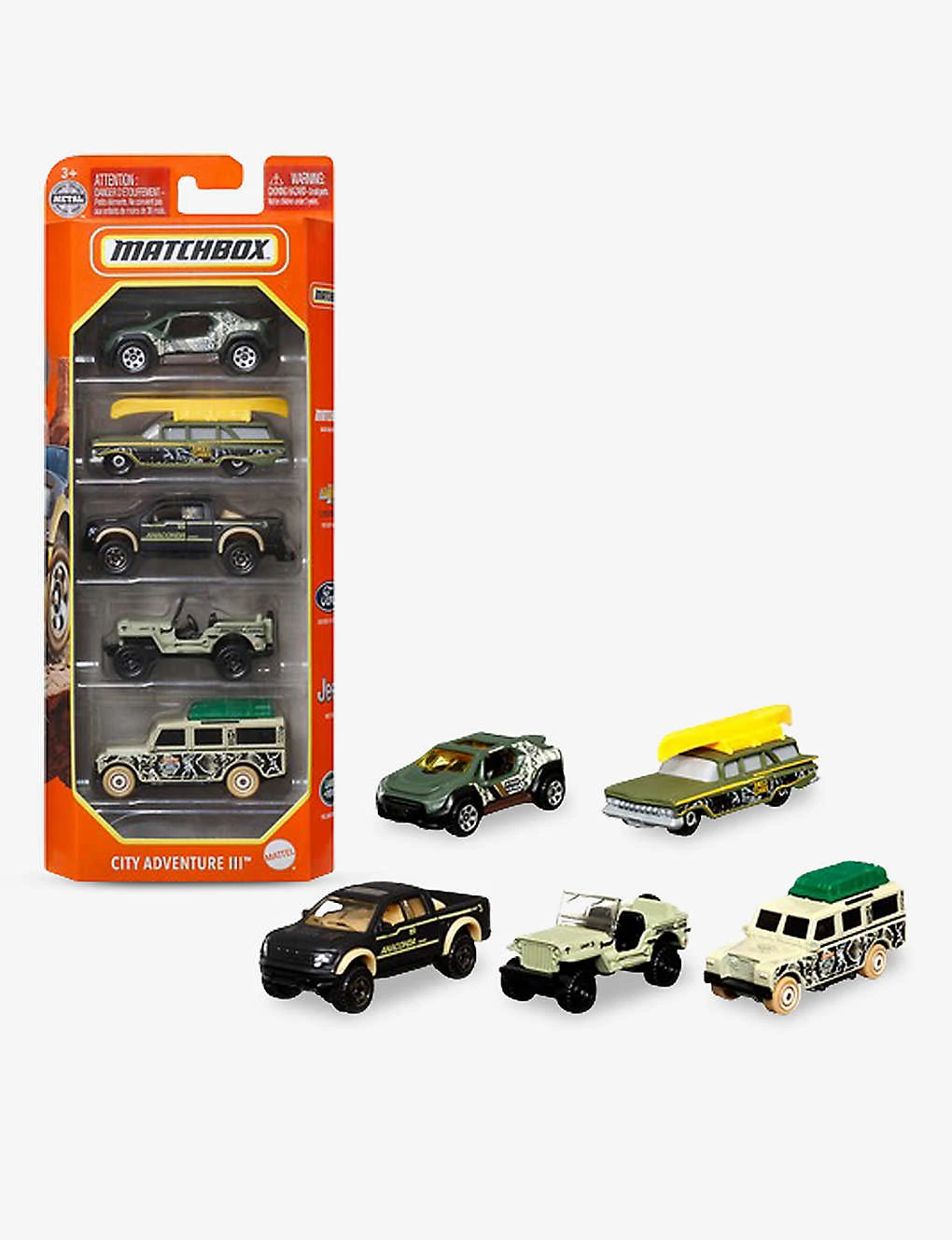 Matchbox Basics Five Pack Assortment