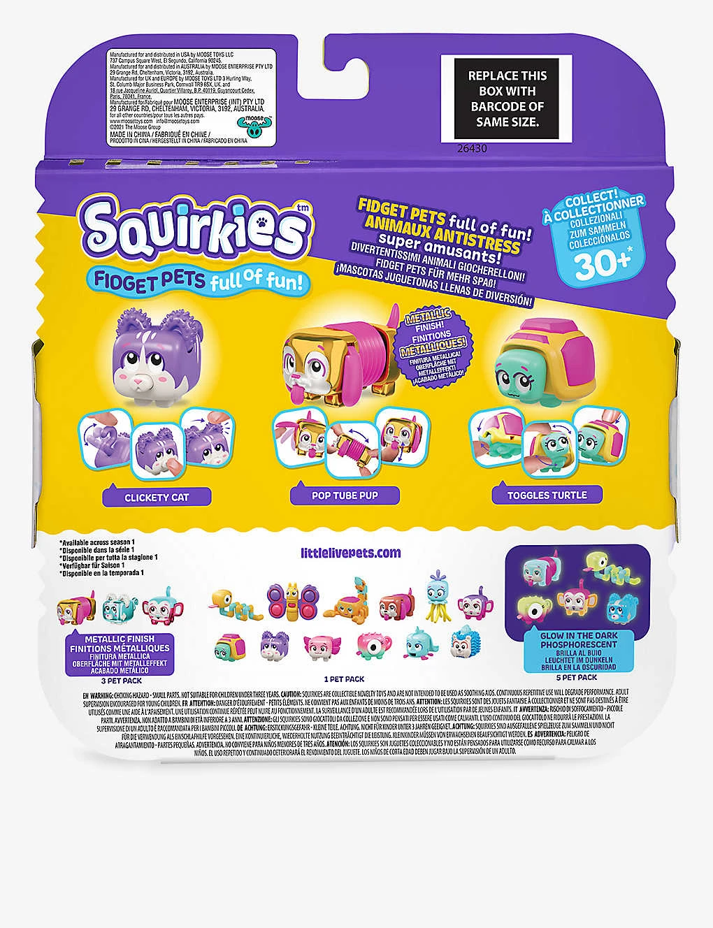 Squirkies Pop Tube Pup Toys - Image 3