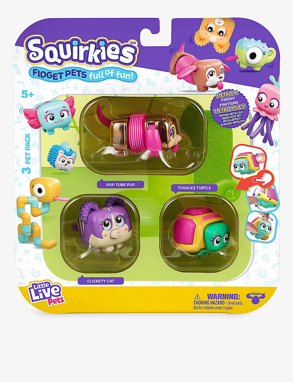 Squirkies Pop Tube Pup Toys