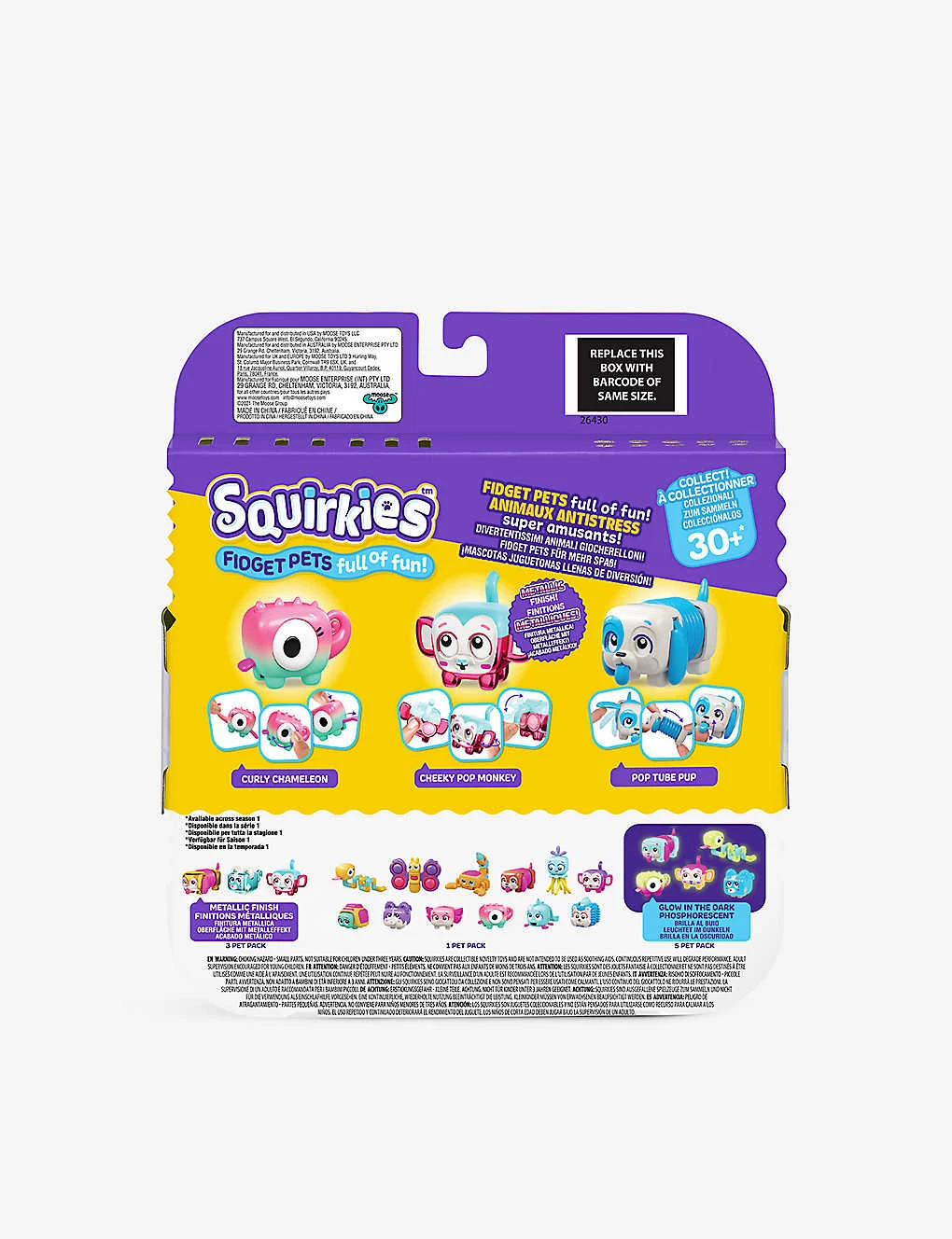 Squirkies Cheeky Pop Monkey Toys - Image 3