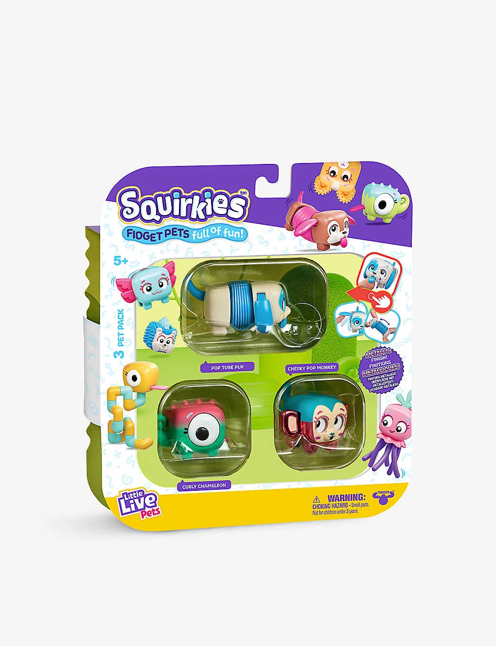 Squirkies Cheeky Pop Monkey Toys