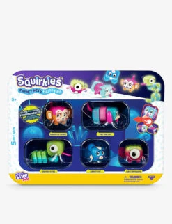 Squirkies Five-pack Pet Playset