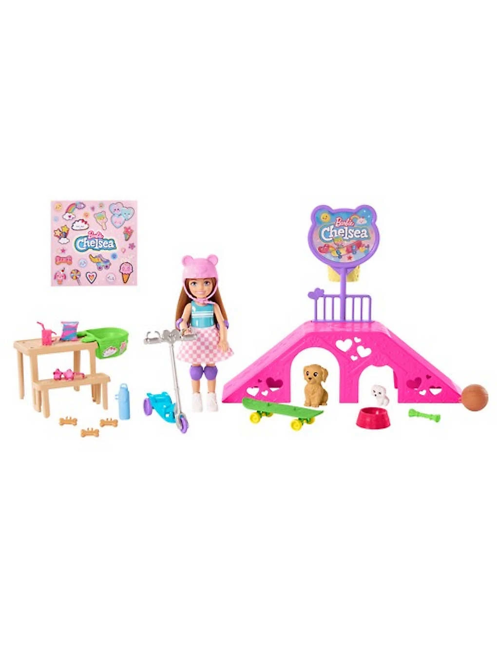 Barbie Core Chelsea Skatepark Playset - Image 2