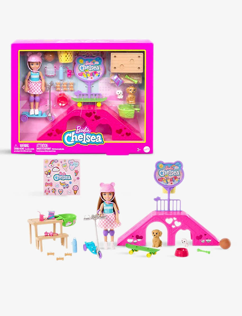 Barbie Core Chelsea Skatepark Playset - Image 4