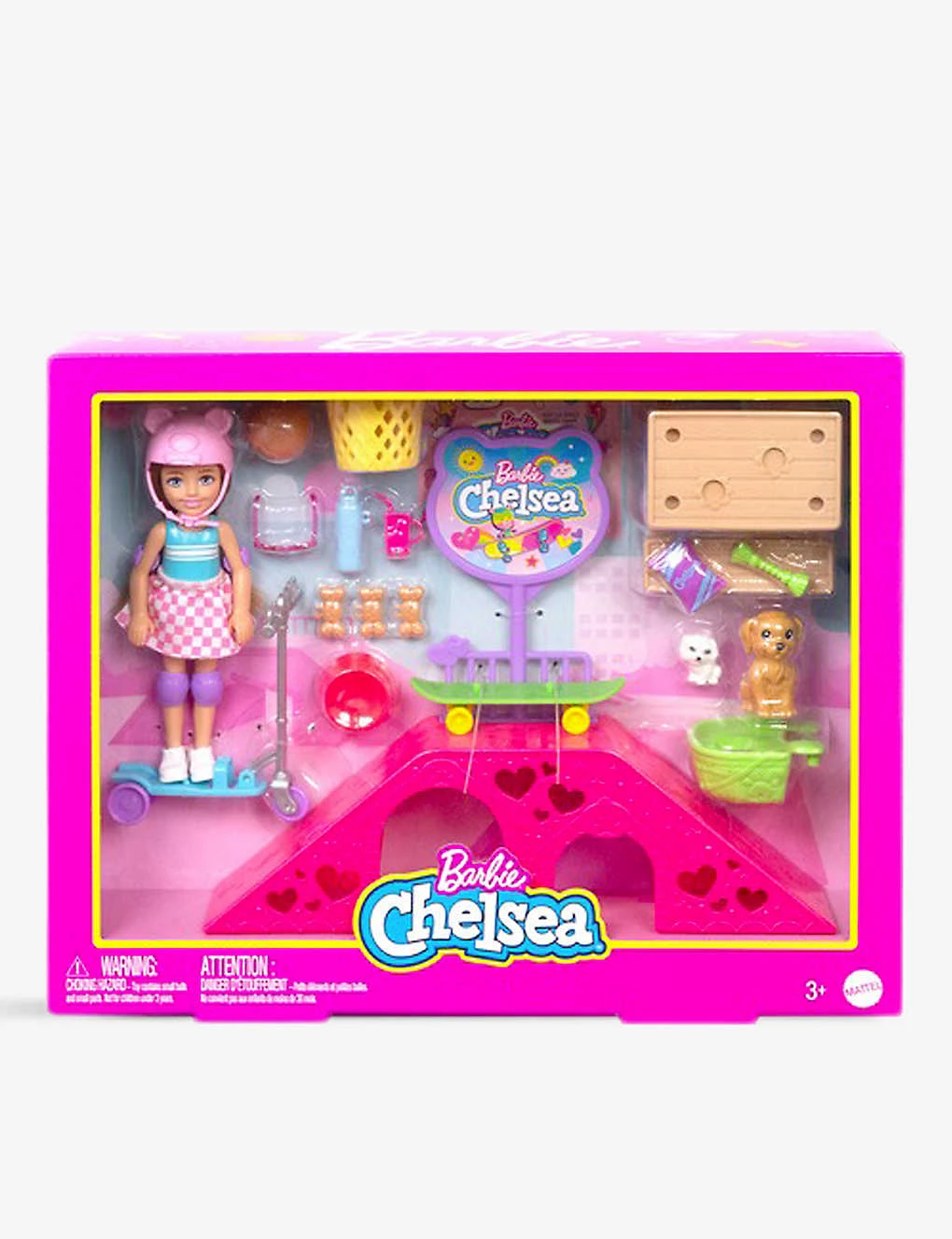 Barbie Core Chelsea Skatepark Playset