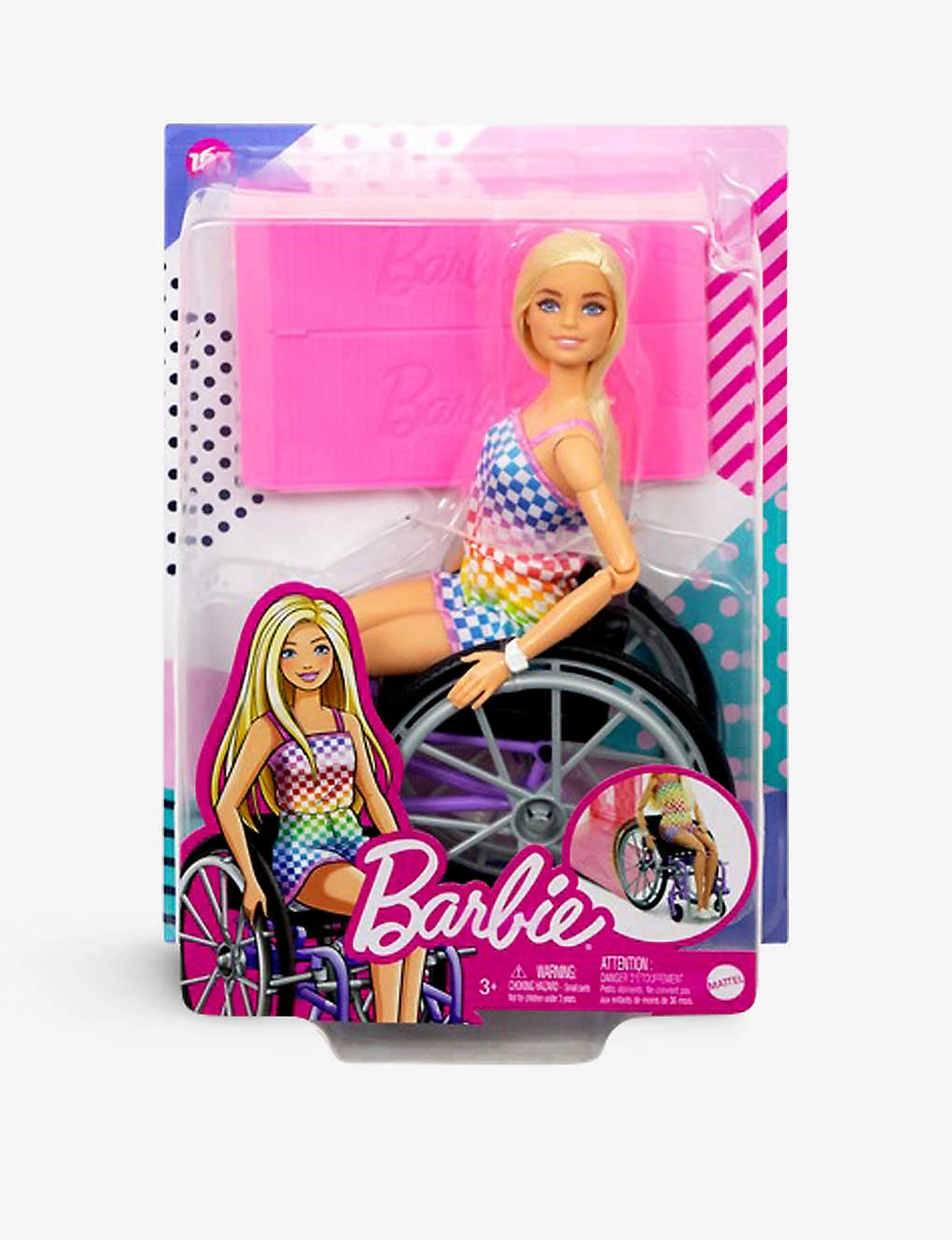 Barbie Fashionistas Doll With Wheelchair 29.5cm