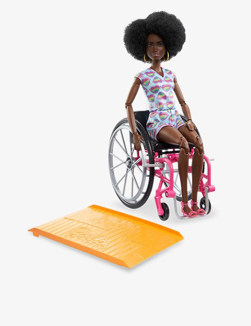 Barbie Fashionistas Doll With Wheelchair 10.2cm - Image 3