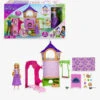 Disney Princess Rapunzel's Tower Doll And Playset