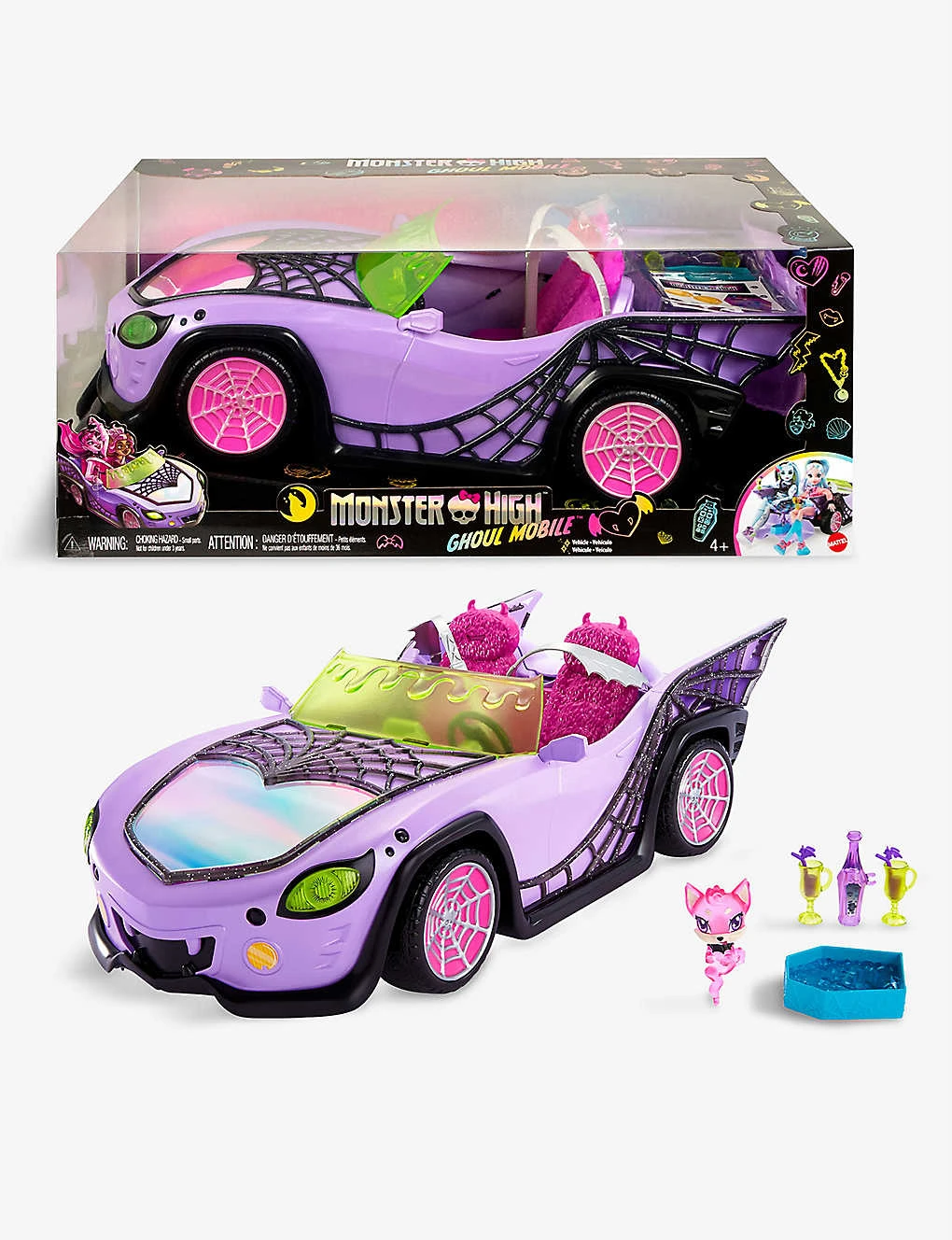 Monster High Ghoul Mobile Toy Car - Image 5