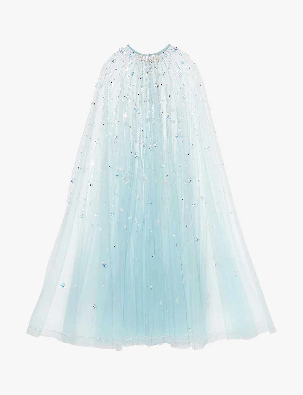 Disney X Tutu Du Monde Frozen Queen Sequin-embellished Tulle Cape 2-16 Years - Image 3