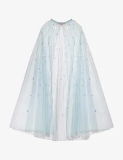 Disney X Tutu Du Monde Frozen Queen Sequin-embellished Tulle Cape 2-16 Years