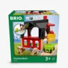 Brio Animal Barn Wooden Toy Set