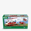 Brio Rescue Helicopter Wood Toy Playset