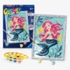 Enchanting Mermaid Glitter Paint By Numbers Activity Kit