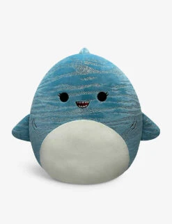 Squishmallows Lamar The Blue Whale Shark Soft Toy 30cm