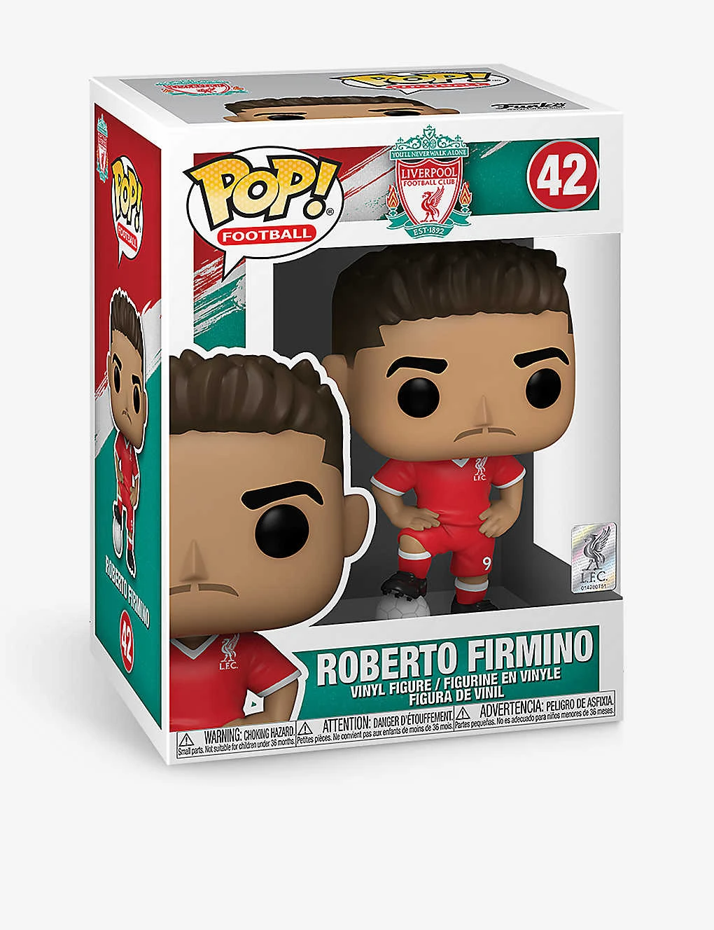 FUNKO Pop! Football Roberto Firmino Vinyl Figure 11.5cm