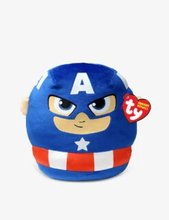 TY Captain America Squish-A-Boo Soft Toy 24cm
