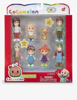 Cocomelon Family 8 Figure Pack Toy Set