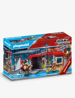 Playmobil Take Along Fire Station 71193 Toy Playset
