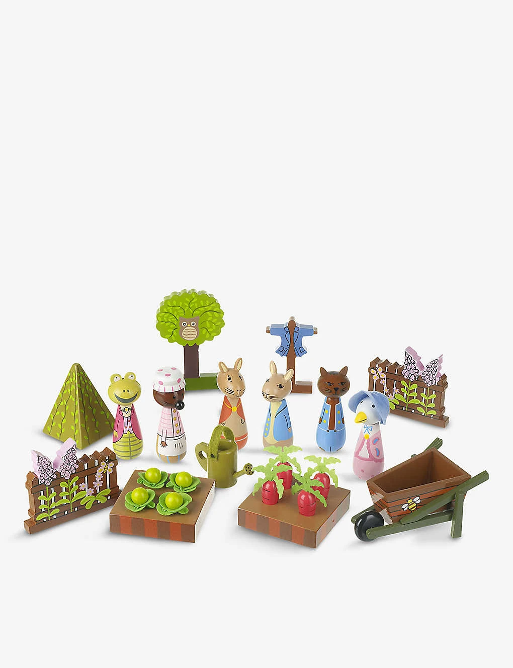 Peter Rabbit Wooden Play Set - Image 2