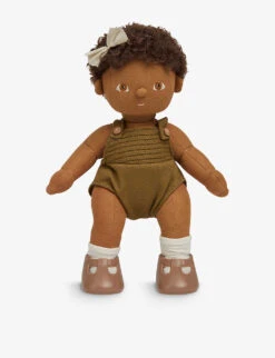 Dinkum Button Posable Cotton Doll 35 Cm